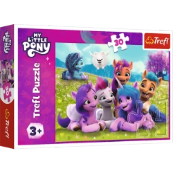 Trefl Puzzle 30 Przyjacielskie Koniki Pony