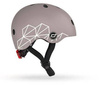 Scootandride Kask XXS-S Dla dzieci 1-5 Lat  Brown Lines