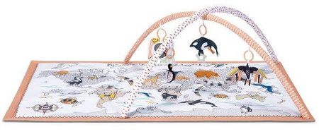 Kinderkraft Tippy Mata Edukacyjna 2w1