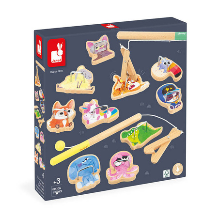 Janod Gra Łowienie rybek Applepop 3+