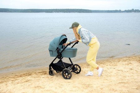 Zokky Ozz Wózek Głęboko-Spacerowy 2w1 Forest Green
