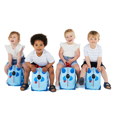 Trunki Jeżdżąca Walizeczka Niebieski Pies