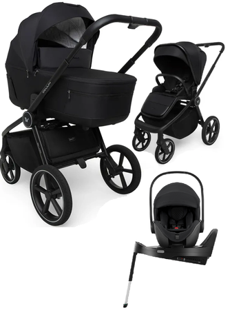Muuvo Five Wózek Głęboko-Spacerowy + Britax Romer Baby-Safe Pro Fotelik Samochodowy 0-13kg + Baza