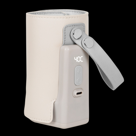 Lionelo Thermup Go Plus Przenośny Podgrzewacz Do Butelek Beige Sand