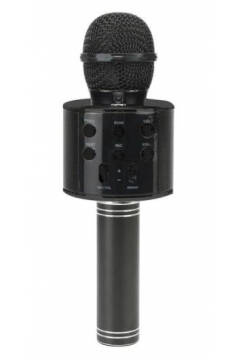 W&K Mikrofon Zabawkowy JYWK369-6 Czarny