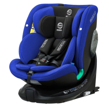 Sparco SK7000i Fotelik Samochodowy Obrotowy 360 i-size 0-36kg Niebieski