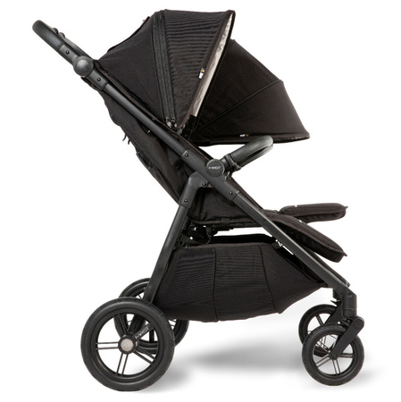 Mast M.Twin x Wózek Bliźniaczy Mast Swiss Design Koła Light Onyx