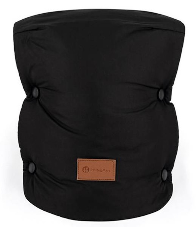 Petite&Mars Mufka do Wózka Jasie Flamingo Pink Black