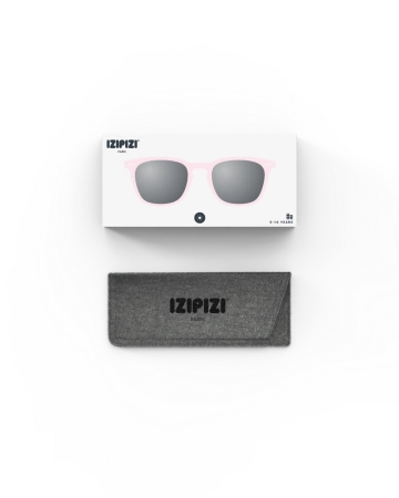 IZIPIZI Okulary Przeciwsłoneczne dla Dzieci 5-10 lat Pink E