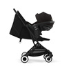 Cybex Orfeo Wózek Spacerowy Rama Black Magic Black 2025