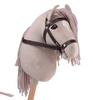 Holly Hobby Horse koń DELUXE na kiju 80cm Beige
