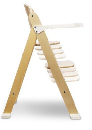 Lionelo Floris Krzesełko Do Karmienia Beżowe || Natural White