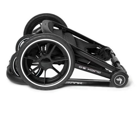 Muuvo Quick 3.0 Wózek Głęboko-Spacerowy Pure Pink + Cybex Aton B2 i-Size Fotelik Samochodowy