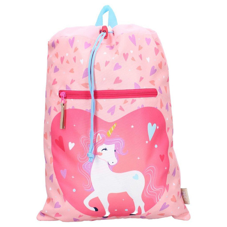Pret Worek plecak Happy Unicorn pink