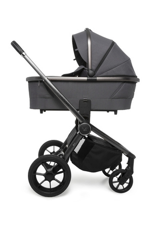 Muuvo Quick SE 2 Wózek Głęboko-Spacerowy Diamond Graphite + Cybex Aton B2 i-Size Fotelik Samochodowy 0-13kg + Baza One Volcano Black