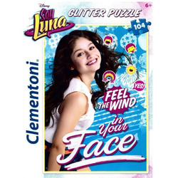 Clementoni Puzzle 104 ELEMENTY Brokat Soy Luna