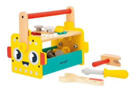 Janod  Skrzynka z narzędziami Robot Brico ‘Kids
