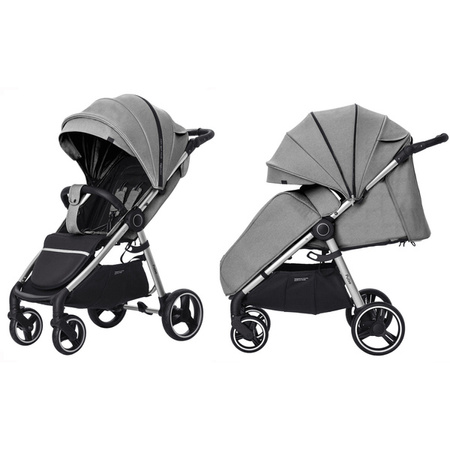 [OUTLET] Carrello Pulse Wózek Spacerowy CRL-5507 Pearl Grey