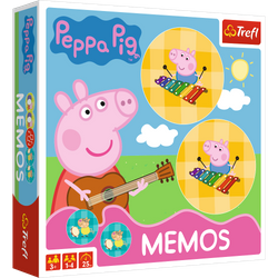Trefl Memos Gra Dla Dzieci Świnka Peppa 01893
