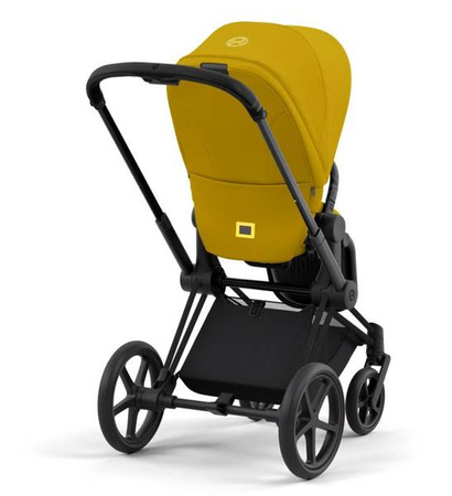 [OUTLET] Cybex Priam 4.0 Mustard Yellow - stelaż Chrome Black