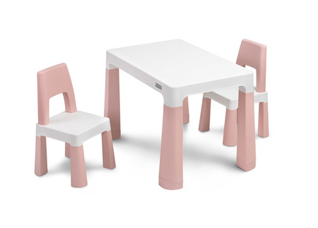 Toyz Monti Stolik Dziecięcy z Krzesłami Pink