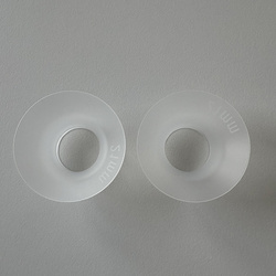 Beaba część zamienna do laktatora podwójnego Silikonowe reduktory lejka do brodawek o średnicy 21mm 2szt.