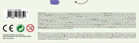 Joueco Drewniana tęczowa piramida z kamieni