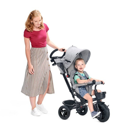 KinderKraft Aveo Rowerek Trójkołowy Grey