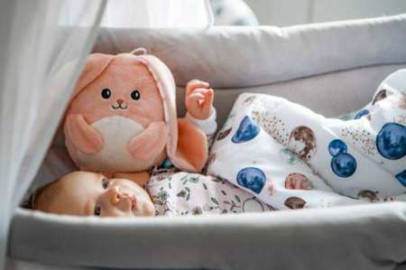 Szumisie Szumiący Królik Miluś 5 Szumów + Kołysanki + Muzyka Klasyczna Róż