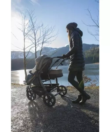 TFK Gondola/Siedzisko Mono Combi Wózek Duo Combi/Sport Szara