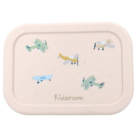 Kidzroom Lunchbox pojemnik silikon Small Aeroplane