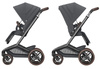 Maxi-Cosi Fame + Carrycot Wózek Głęboko-Spacerowy 2w1 Twillic Graphite