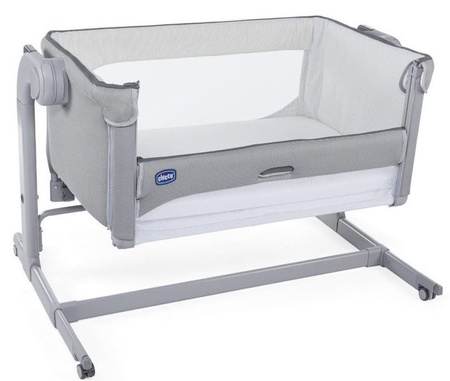 Chicco Next2Me Magic New 2023 Łóżeczko Dostawne Dla Dzieci Cool Grey