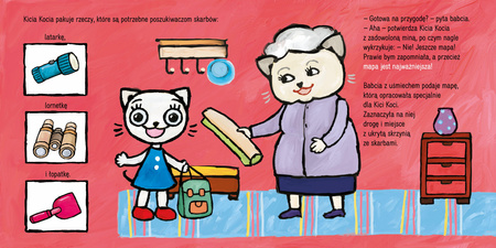 Media Rodzina Książeczka Kicia Kocia Wyprawa po Skarb