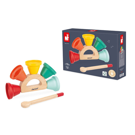 Janod Dzwoneczki janczary Gioia 18m+