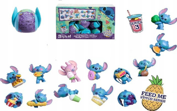 Disney Stitch Blind Capsule Food Figures 5cm Asst.