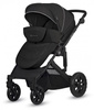 Kinderkraft Prime Lite Wózek Głeboko-spacerowy 3w1 Deep Black