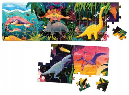 CzuCzu Puzzle Panoramiczne  Dinozaury