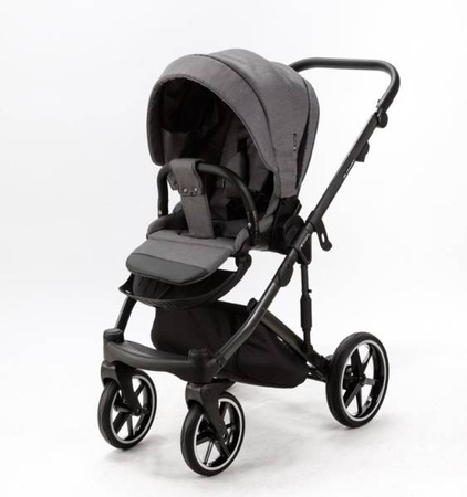 [OUTLET] Adamex Lumi Air Lux Wózek Głęboko-Spacerowy PS-108 Stelaż Ciemny Grafit