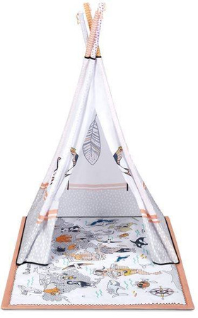 Kinderkraft Tippy Mata Edukacyjna 2w1