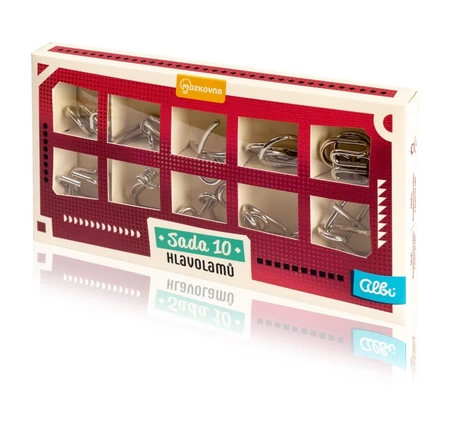 Albi Zestaw 10 Metalowych Łamigłówek