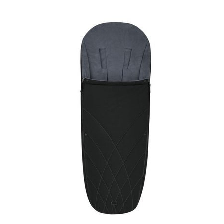 Cybex Winter Footmuff Zimowy Śpiworek Do Wózka Deep Black