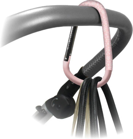 Dooky Uniwersalny hak/zaczep do wózka Floral Pink