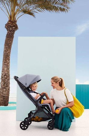 [OUTLET] Easywalker Jackey Kompaktowy Wózek Spacerowy z Torbą Transportową Platinum Editon