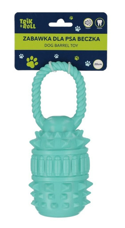 Trik&Roll Zabawka dla Psa Beczka 20cm Niebieska