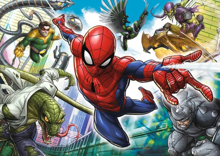 Trefl Puzzle 200 el Spiderman Urodzony bohater 