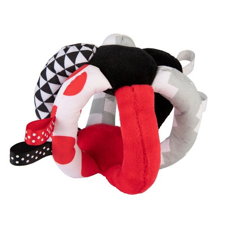 Canpol Babies Pluszowa Piłka Kontrastowa Sensory Toys 68/082