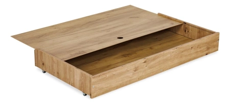 Klupś pojemnik na pościel 120x60 Dąb