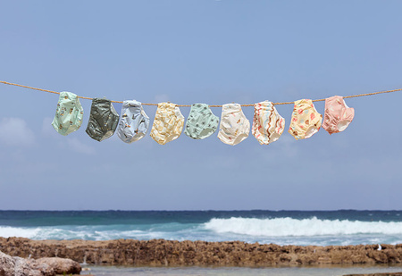 Lassig Majteczki pieluszka do pływania Splash & Fun Deski surfingowe sea salt, rozm. 86