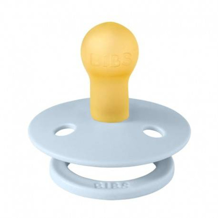 Bibs Smoczek Uspokajający Kauczukowy r. S 2-Pack Iron/Baby Blue